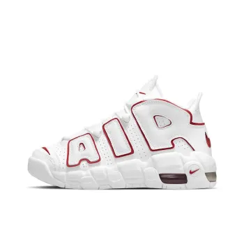 Nike Air More Uptempo 'White Varsity Red Outline' 2018/2021 GS