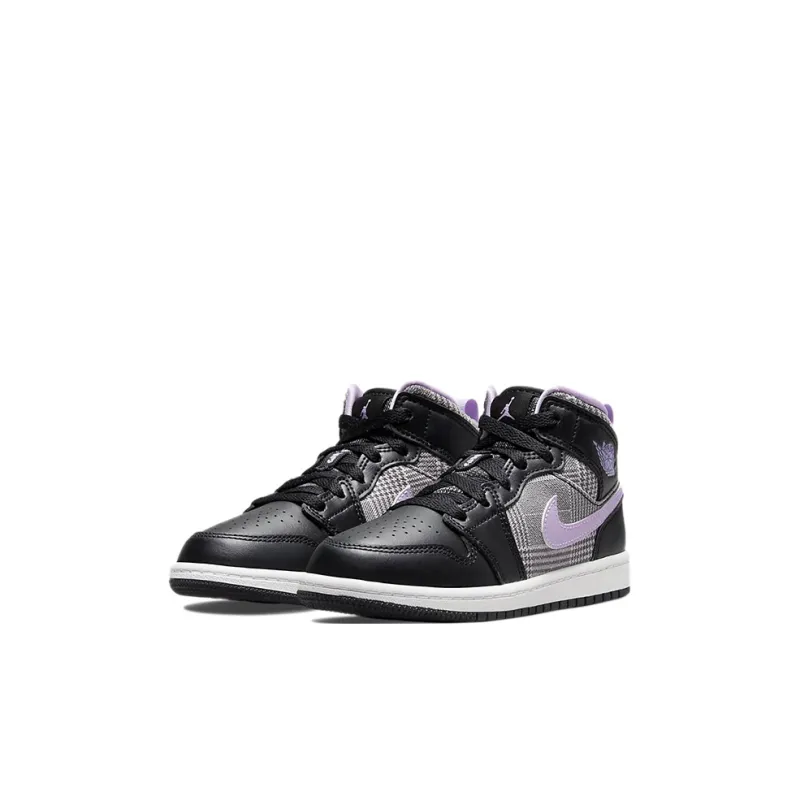 Jordan 1 Mid SE PS Houndstooth-2