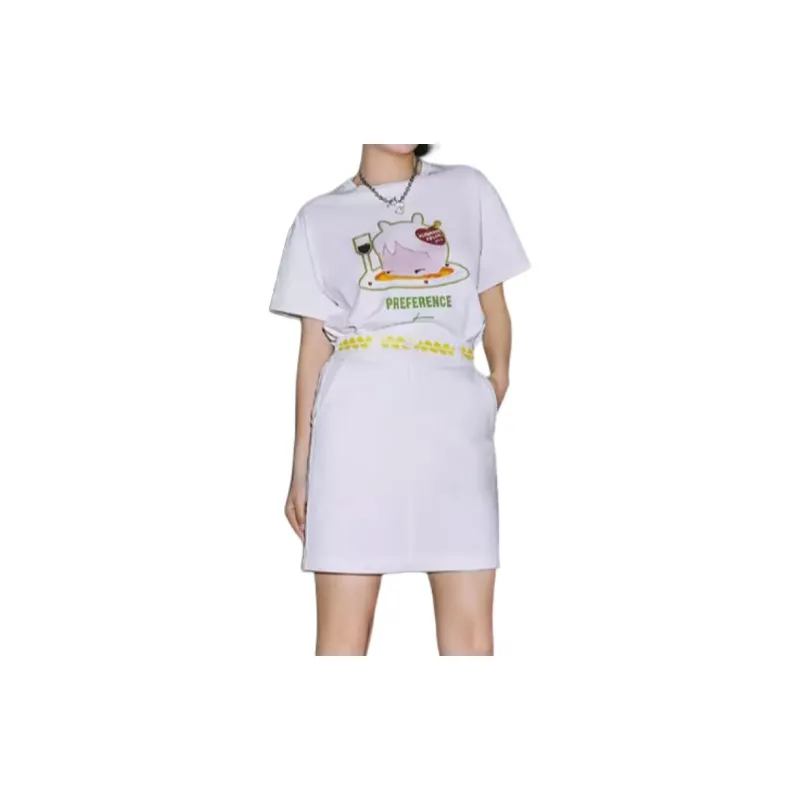 Vans OTW Casual Short Skirts Women's Ecru-2