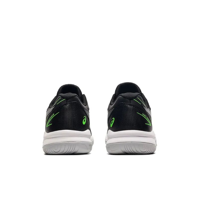 Asics Gel Game 8 Cushioned Slip Resistant Low Top Kids' Running Shoes Black Silver Kids'-4