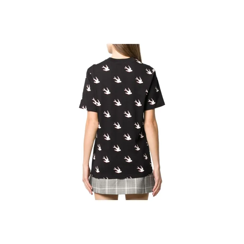 McQ Alexander McQueen T Shirts Women's Black-2
