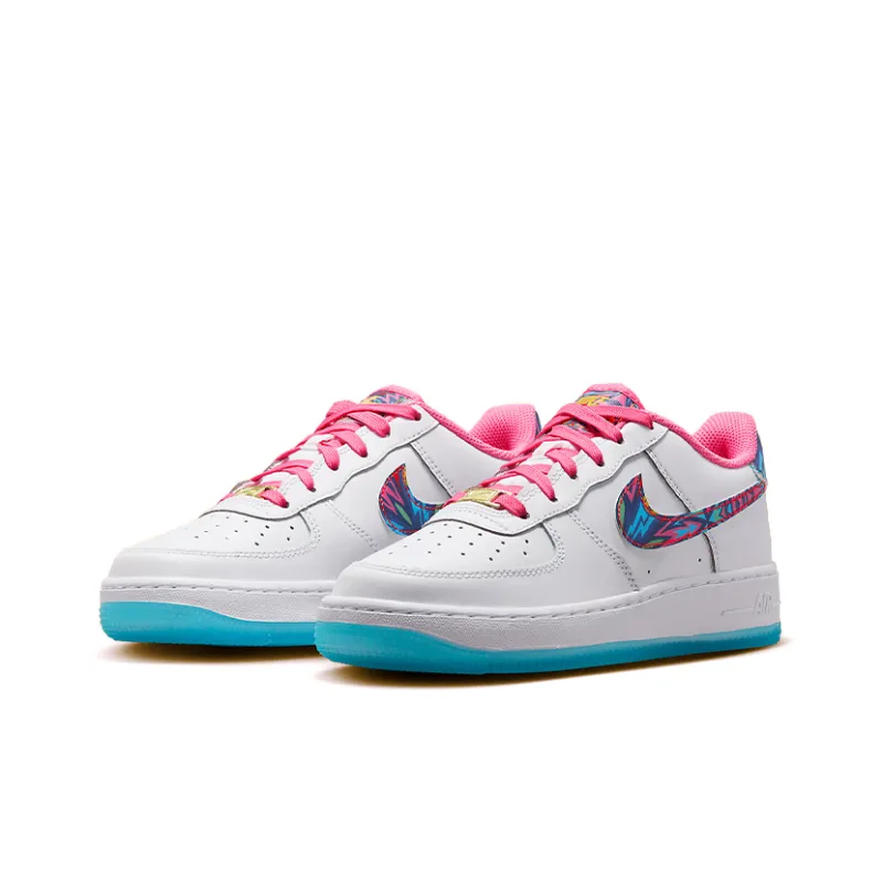 Nike Air Force 1 outlets Low Pink Blast Kids 6.5Y