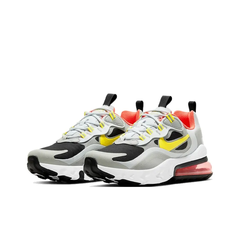 Nike Air Max 270 React 'Smoke Grey High Voltage' GS-2