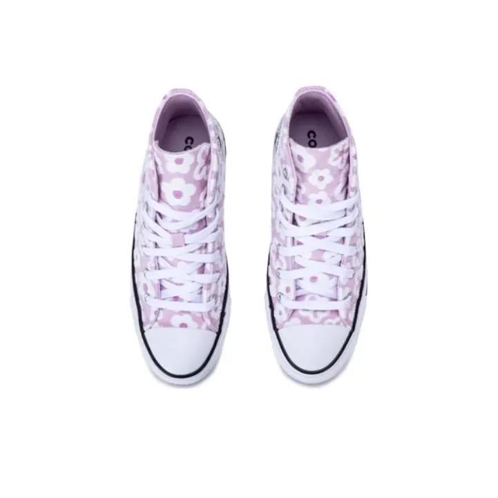 Converse Chuck Taylor All Star High GS 'Floral Embroidery'-3