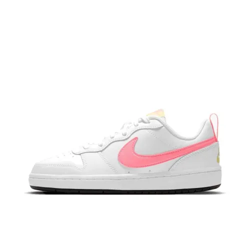 Nike Court Borough Low 2 White Light Citron GS