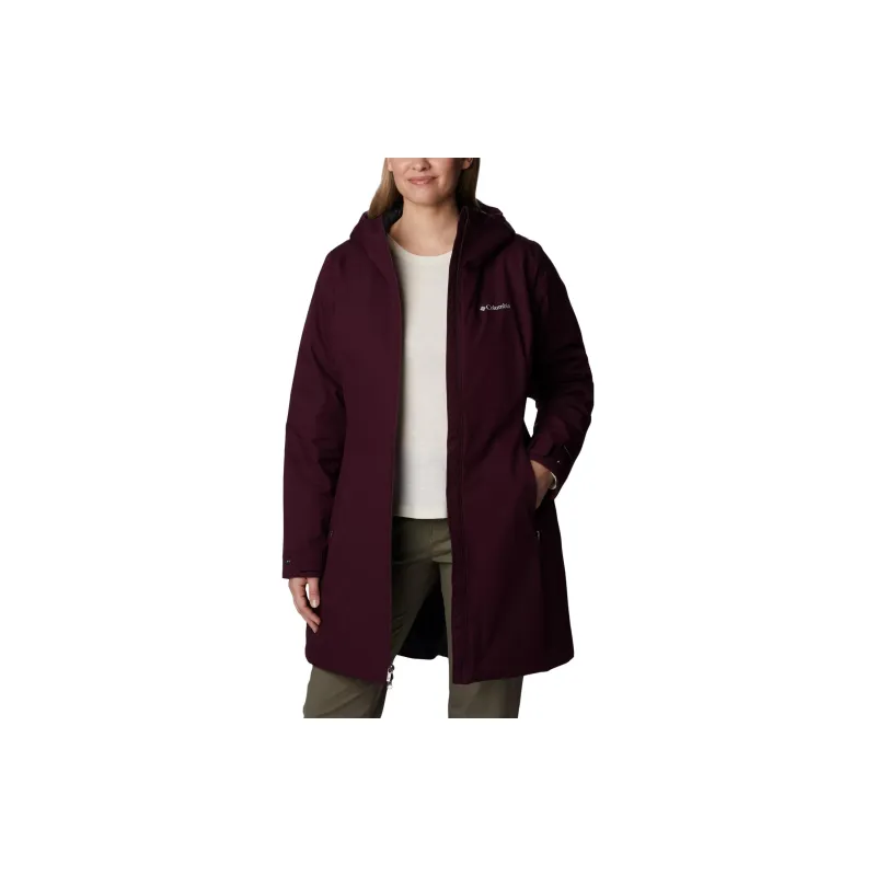 Columbia Coats Women's Red-3