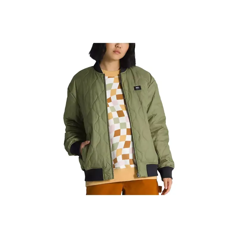 Vans Pickett Bomber Jacket Women's Green-2