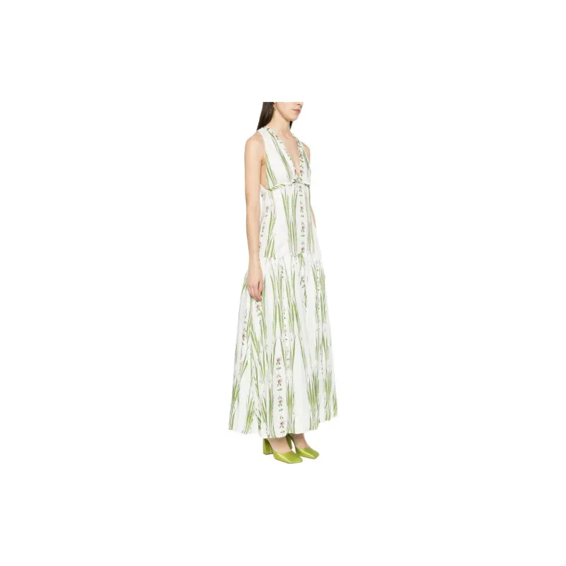 Giambattista Vall Jardin Du Cap print Maxi Dress-1
