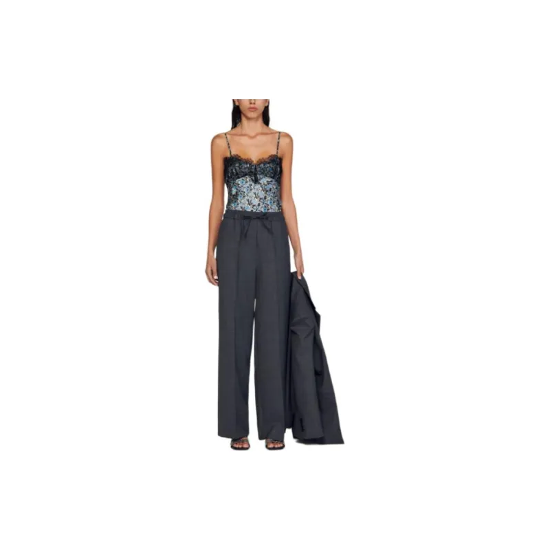 Sandro Floral-print Tank Top-1