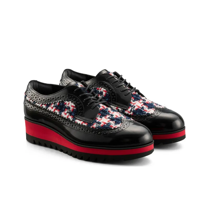 Onitsuka Tiger BROGUE Casual Single Shoes Women's Black-2