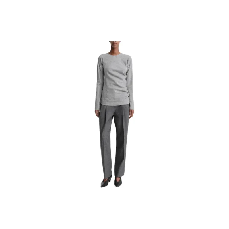 TOTEME Twisted Flannel Top-1