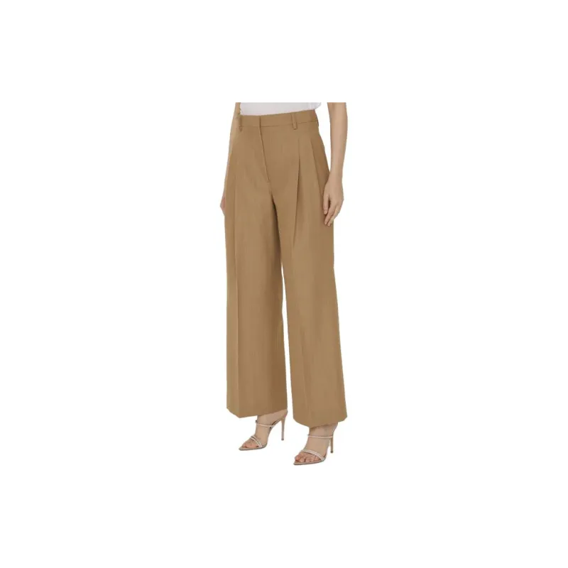 Burberry Casual Pants Women's Beige-2