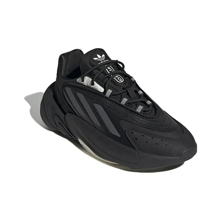 Adidas Originals Ozelia J Wear Resistant Sports Casual Shoes Black White Teenagers-2