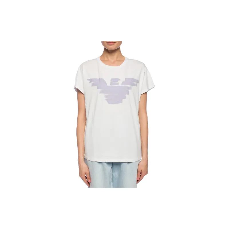 EMPORIO ARMANI T Shirts Women's White-1