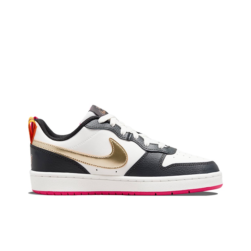 nike court borough low noir