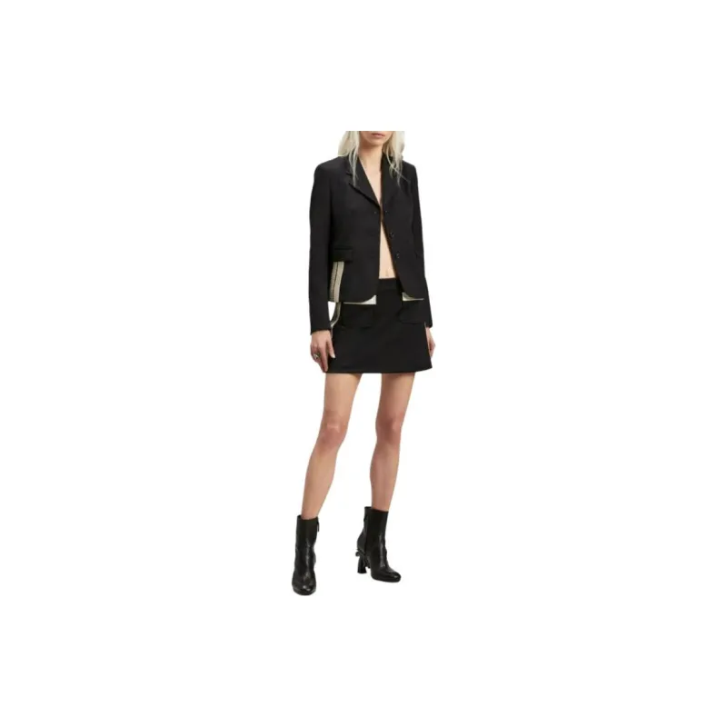 PALM ANGELS Stripe Detailed Fitted Blazer-1