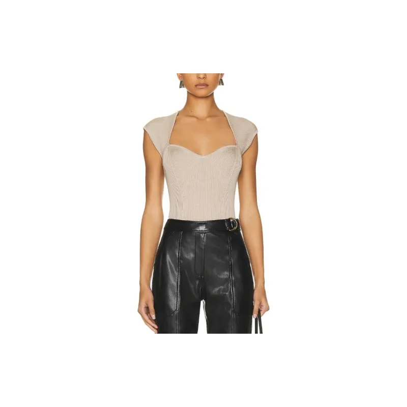 JONATHAN SIMKHAI Bodysuits Women's Apricot-1