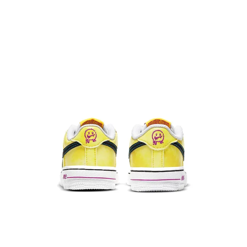 Nike Air Force 1 Slip Resistant Shock Absorbers With Abrasion Resistant Properties Low Top Toddler Shoes Baby-4