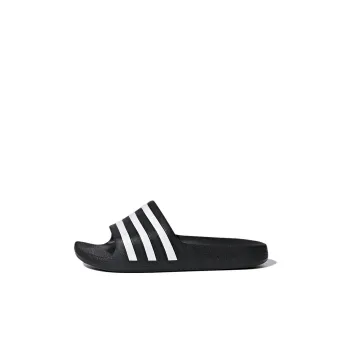 Adidas Cushioning Quick Dry Slippers Black White Kids'