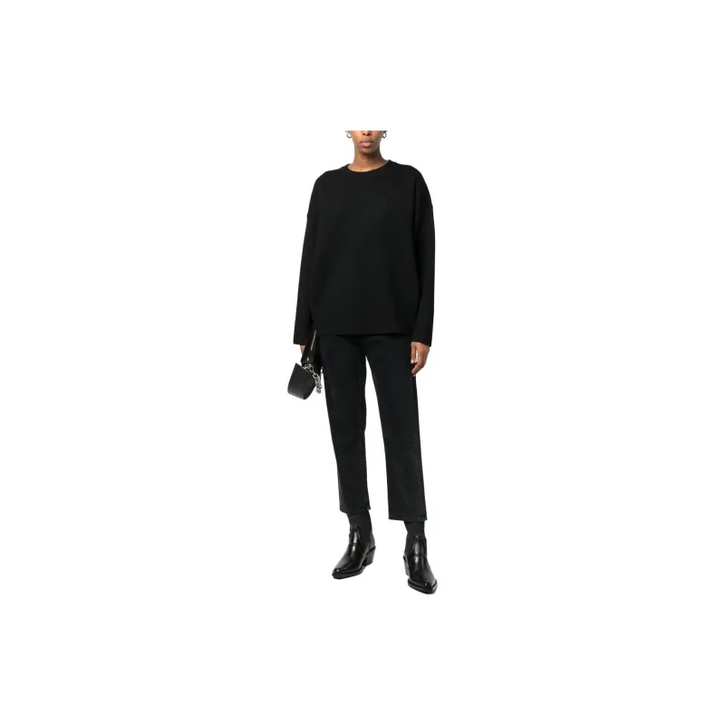 IRO NIGHT Intarsia Knit logo Jumper-1