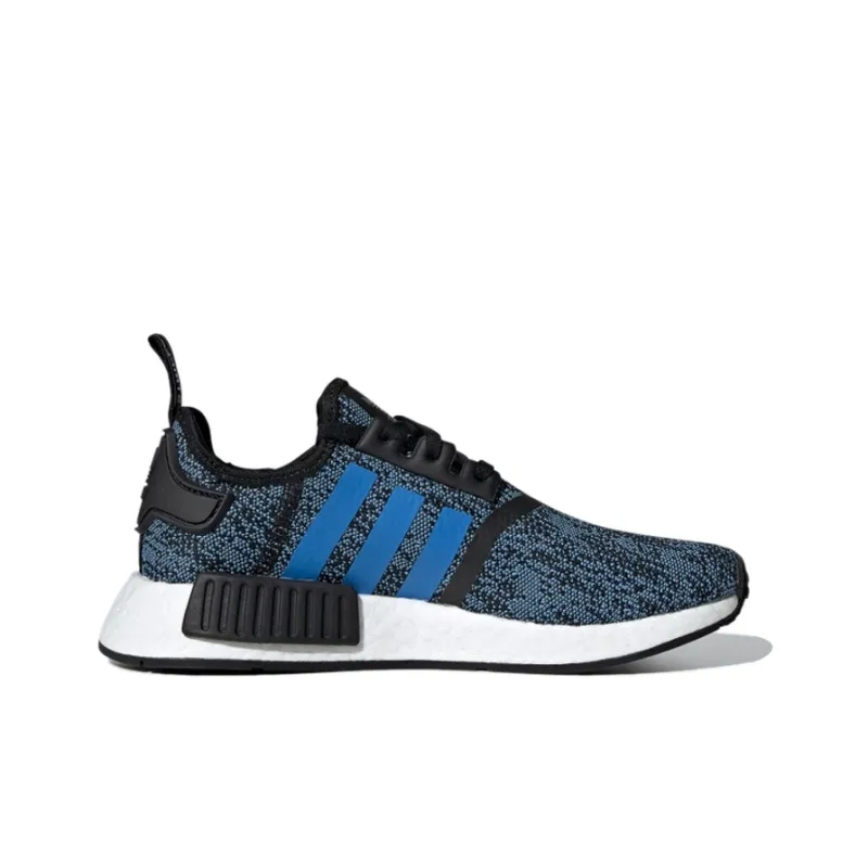 Adidas NMD R1 Core Black True Blue Youth-1
