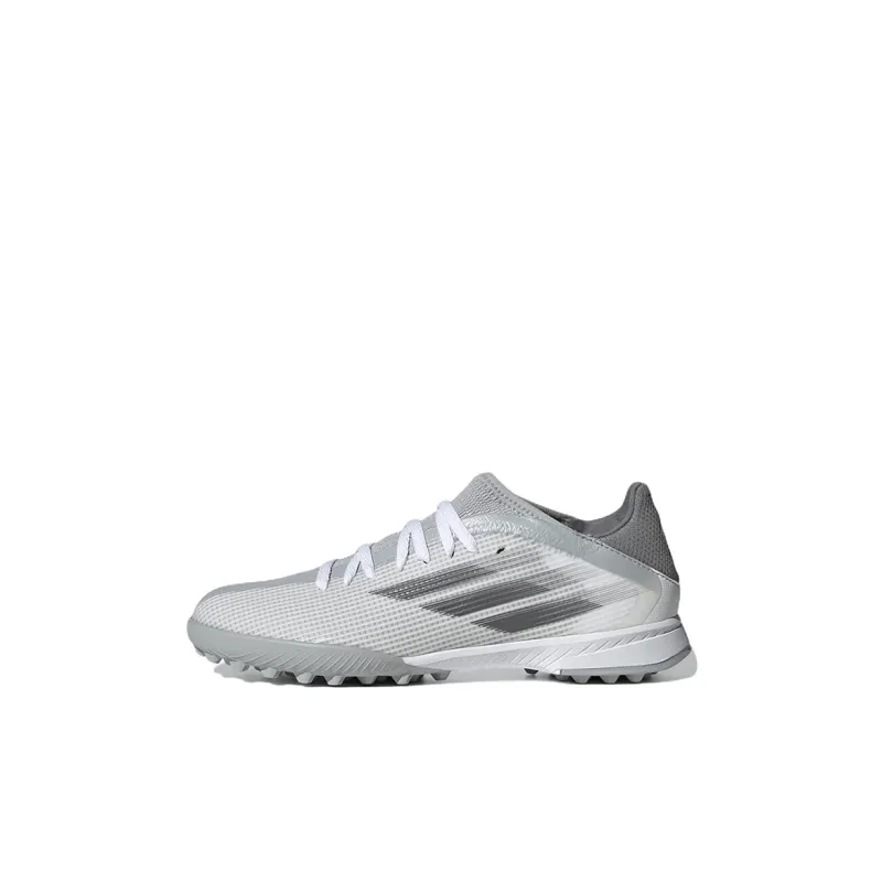 Adidas Anti Slip Wear Resistant Low Top Soccer Shoes Gray Kids'-0