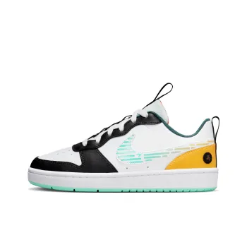 Nike Court Borough Low 2 SE Laser Orange Barely Green GS