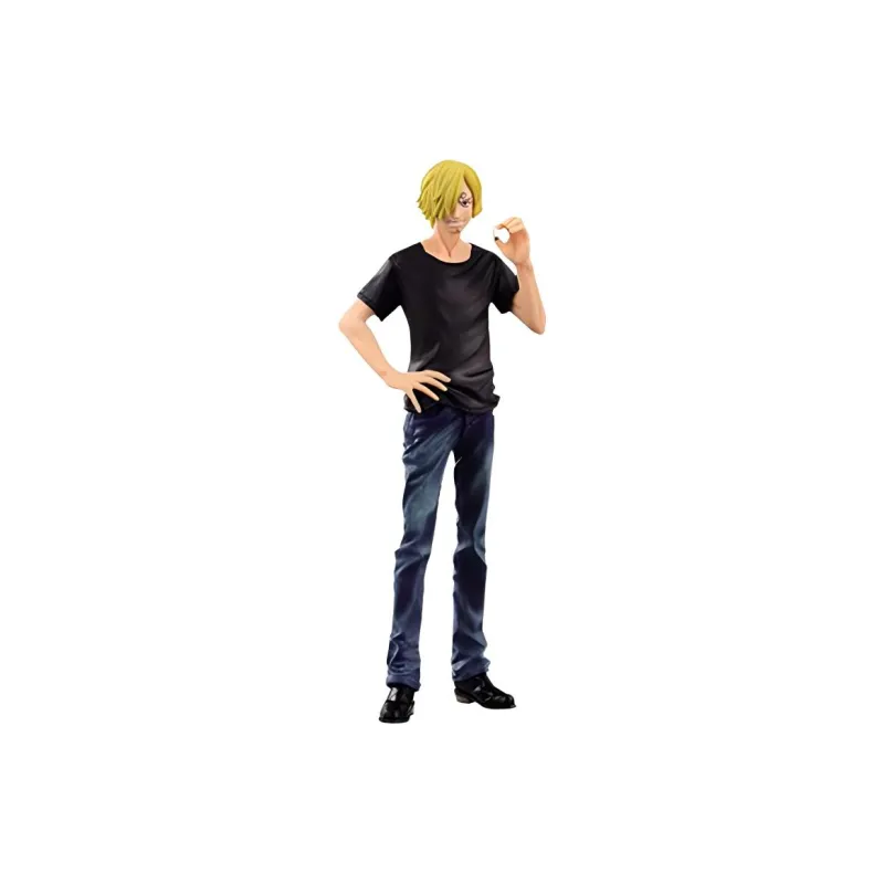 BANPRESTO Sanji Glass Factory Jeans Freak Vol.8 One Piece Bonus Gifts-1