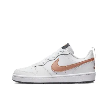 Nike Court Borough Low 2 GS 'White Metallic Red Bronze'