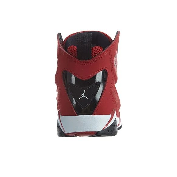 Jordan True Flight High Top Children's Basketball Shoes Red White Black Children Aged 3 7 Years Old-5