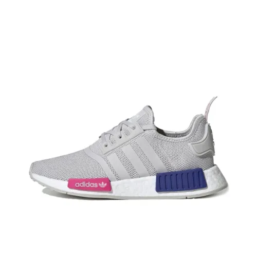 Adidas NMD R1 Grey One Grey One Shock Pink GS