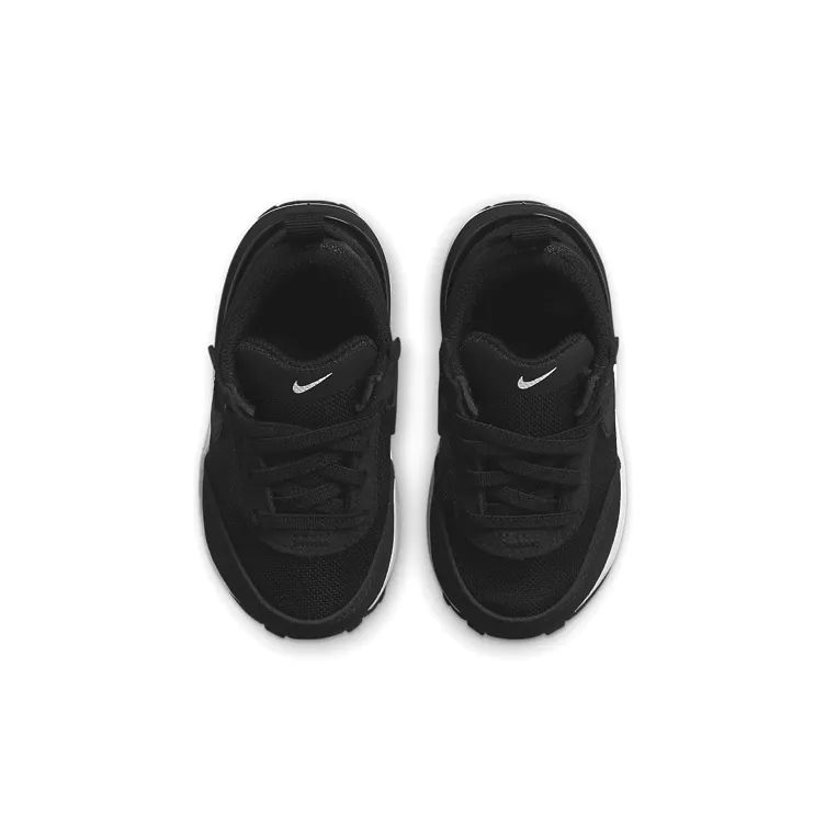 Nike Waffle One Low Top Sports Casual Shoes Black Infant And Toddler-3
