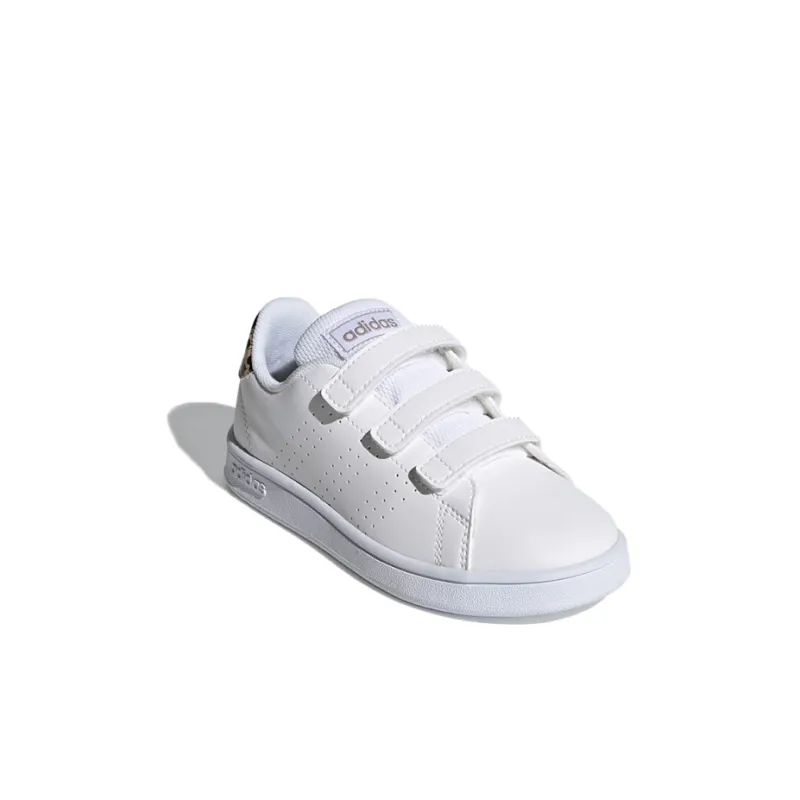 Adidas Advantage J 'White Leopard'-2