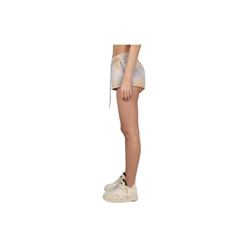 OFF WHITE Laundry Drawstring Shorts Light Beige-3