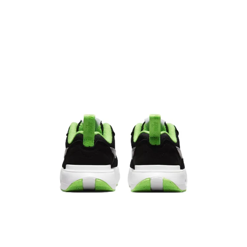 Nike Air Max Dawn Slip Resistant Cushioning Abrasion Resistant Low Top Toddler Shoes Black Silver Infant And Toddler-4