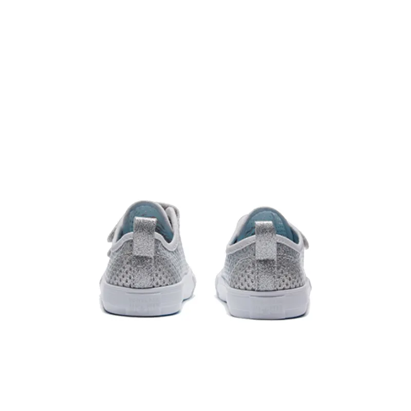 Converse Chuck Taylor All Star Low Top Skateboard Shoes Silver Infant And Toddler-3