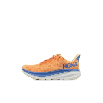 HOKA ONE ONE Clifton 9 Anti Slip Wear Resistant Low Top Kids' Running Shoes Orange Kids'
