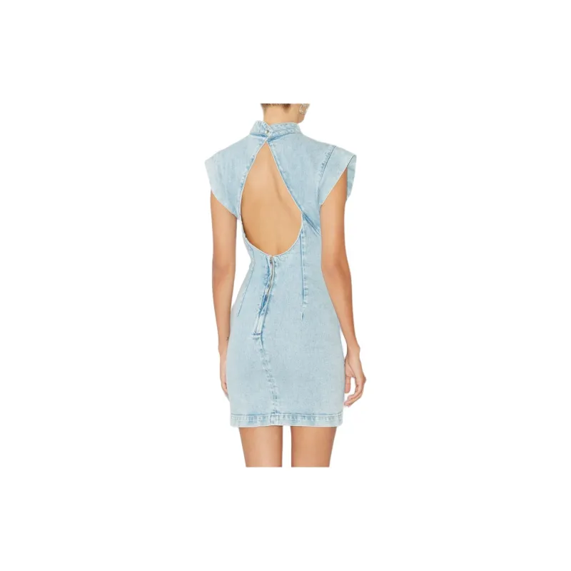 ISABEL MARANT Nina Denim Mini Dress-2
