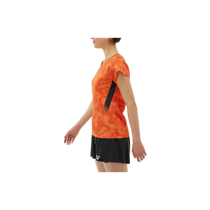 YONEX T Shirts Women's Orange-4