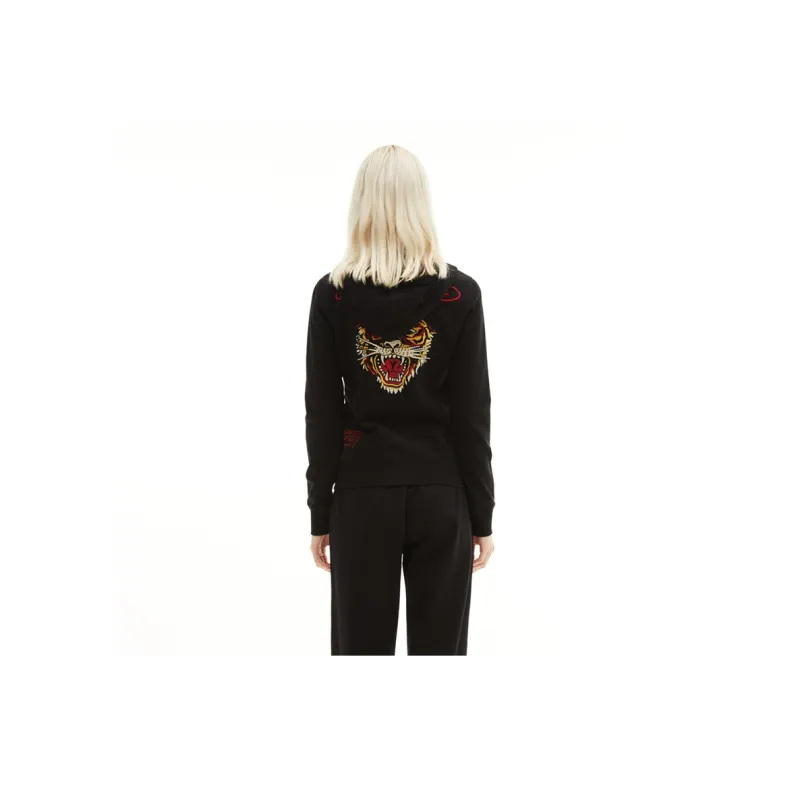Ed Hardy Sweatshirts Women's Black-2