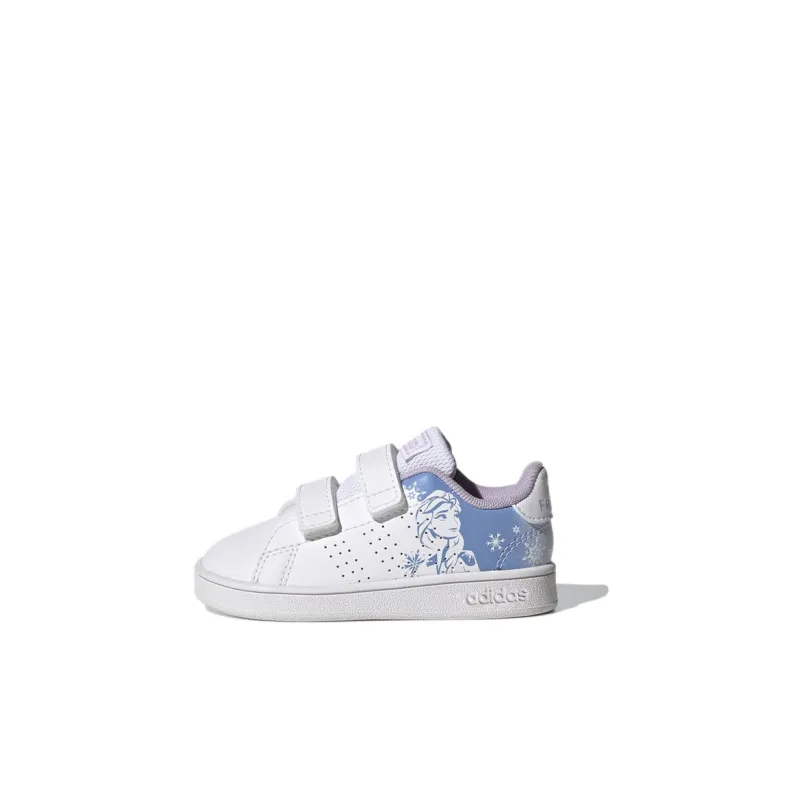 Adidas Neo ADVANTAGE Low-Top Toddler Shoes White Blue Infant And Toddler-0