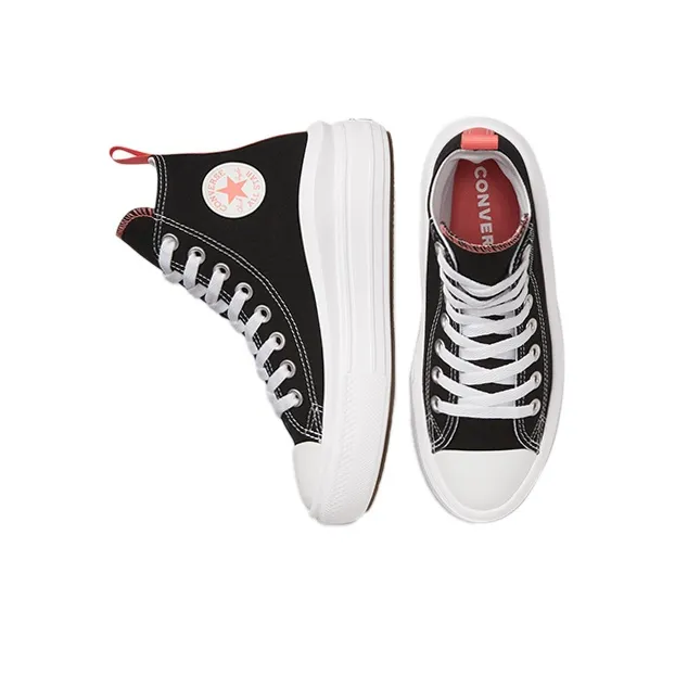 Converse Chuck Taylor All Star Move Platform Black Pink Salt GS-3