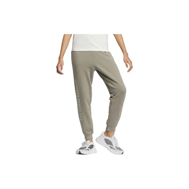 Adidas Knitted Sweatpants Women's Olive Green-1