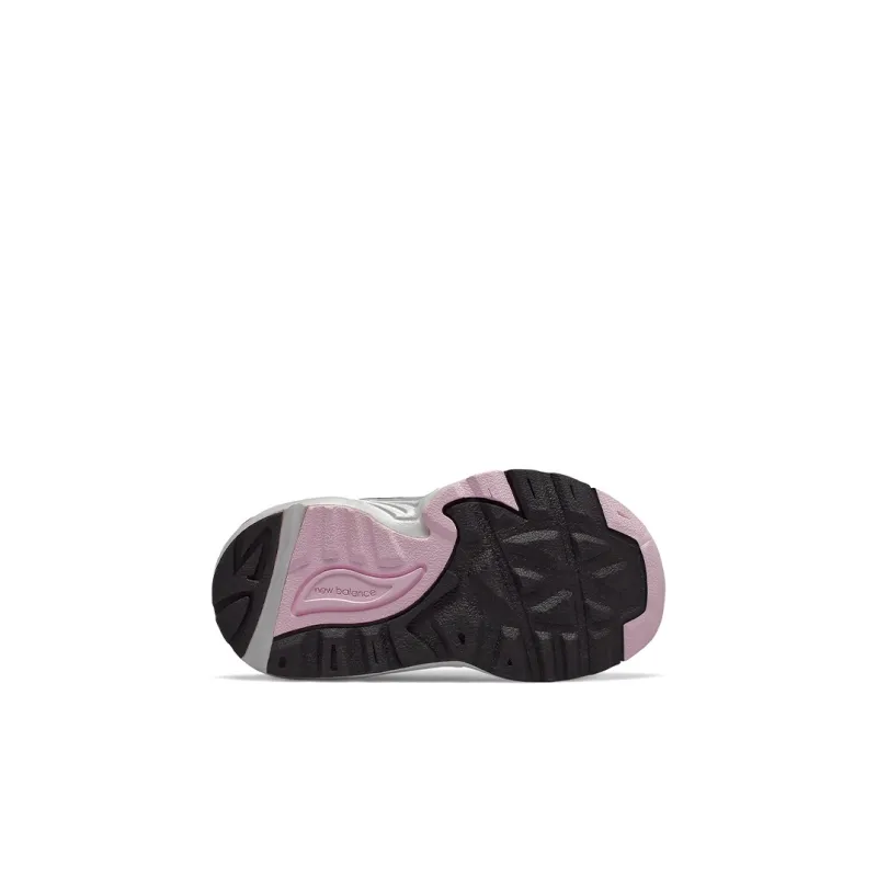 New Balance NB 878 Anti-Slip And Wear-Resistant Lightweight Low-Top Toddler Shoes White Pink Infant And Toddler-3