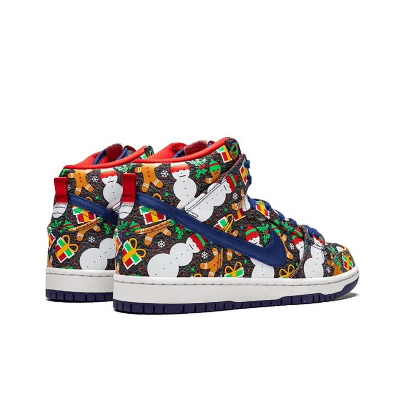 Nike SB Dunk High Concepts Ugly Christmas Sweater 2017 PS-3