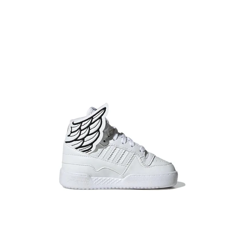 Adidas JS Wings 4.0 White Black Infant-1