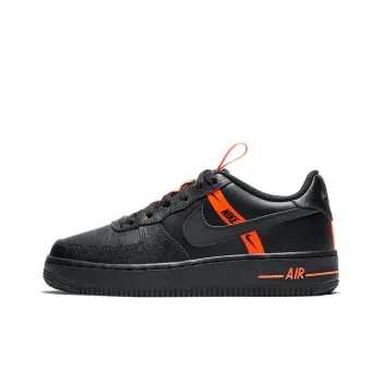 Nike Air Force 1 Low LV8 KSA Worldwide Pack Black Total Orange GS