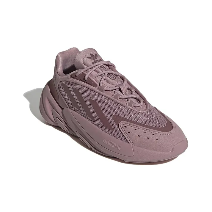 Adidas Originals Ozelia J Anti Slip Wear Resistant Low Top Sports Casual Shoes Fuchsia Teenagers-2