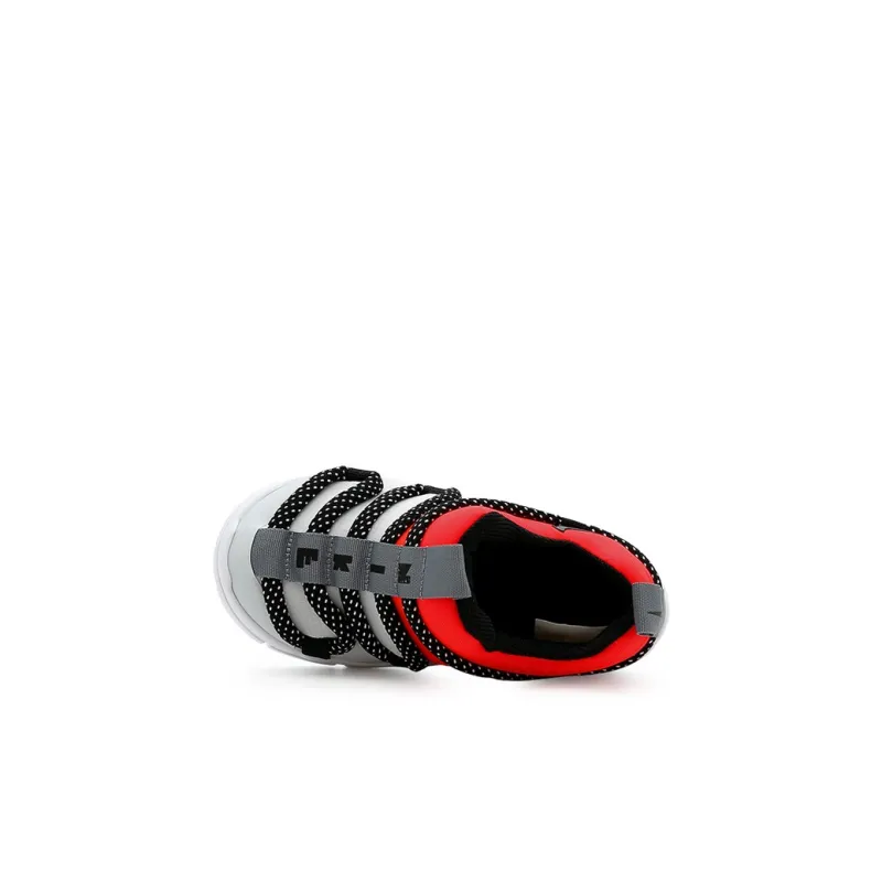 Nike Novice Low Top Sports Casual Shoes Gray Black Red Infant And Toddler-2