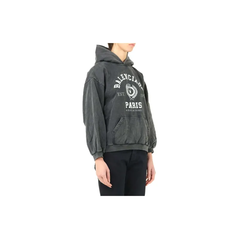 Balenciaga Sweatshirt Women's Dark Gray-5